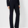 The Trouser In Seasonless Stretch - Curvy Fit Perfect Navy 2 The Trouser In Seasonless Stretch - Curvy Fit Perfect Navy -Anntaylor Shop 409833 0352