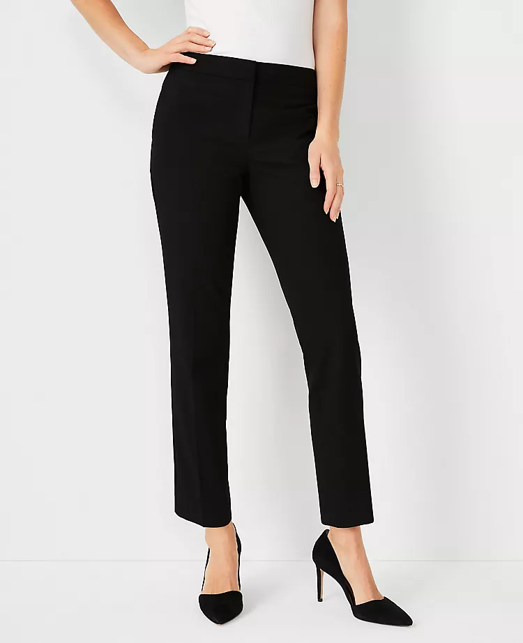 The Ankle Pant In Seasonless Stretch Core Black 3 The Ankle Pant In Seasonless Stretch Core Black