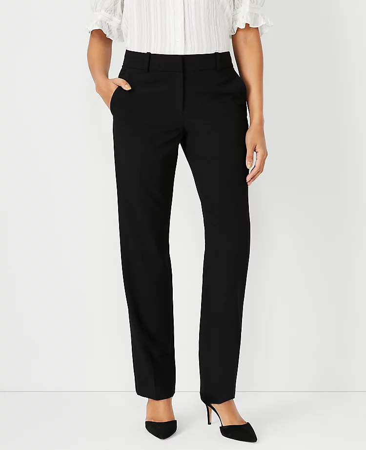 The Sophia Straight Pant In Seasonless Stretch - Classic Fit