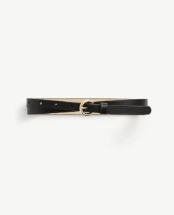 Skinny Leather Belt