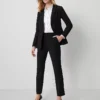 The Side Zip Ankle Pant In Bi-Stretch Black 2 The Side Zip Ankle Pant In Bi-Stretch Black -Anntaylor Shop 494876 2222