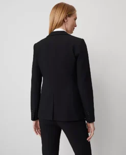 The Long One-Button Blazer In Bi-Stretch 6 The Long One-Button Blazer In Bi-Stretch -Anntaylor Shop 494880 2222 ALT1 1