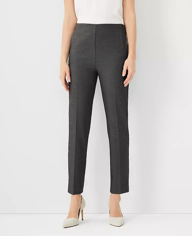 The Side Zip Eva Ankle Pant In Bi-Stretch 3 The Side Zip Eva Ankle Pant In Bi-Stretch