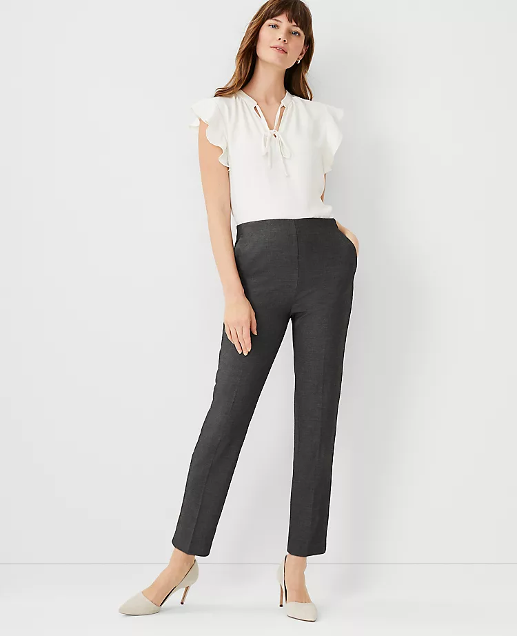 The Side Zip Eva Ankle Pant In Bi-Stretch 5 The Side Zip Eva Ankle Pant In Bi-Stretch - Image 3
