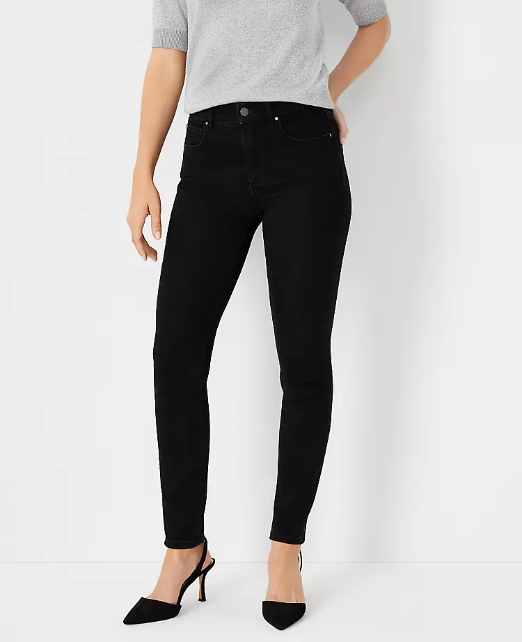 Curvy Sculpting Pocket Mid Rise Skinny Jeans In Jet Black Wash 3 Curvy Sculpting Pocket Mid Rise Skinny Jeans In Jet Black Wash