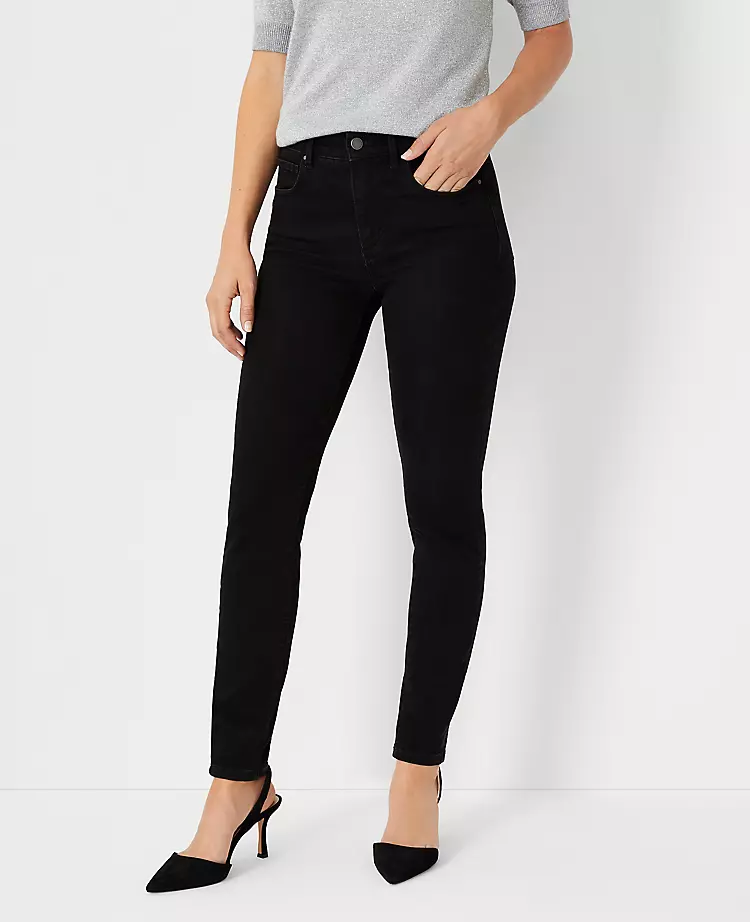Petite Mid Rise Skinny Jeans In Jet Black Wash Jet Black Wash 3 Petite Mid Rise Skinny Jeans In Jet Black Wash Jet Black Wash