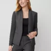 The Cutaway Blazer In Bi-Stretch -Anntaylor Shop 517416 6086