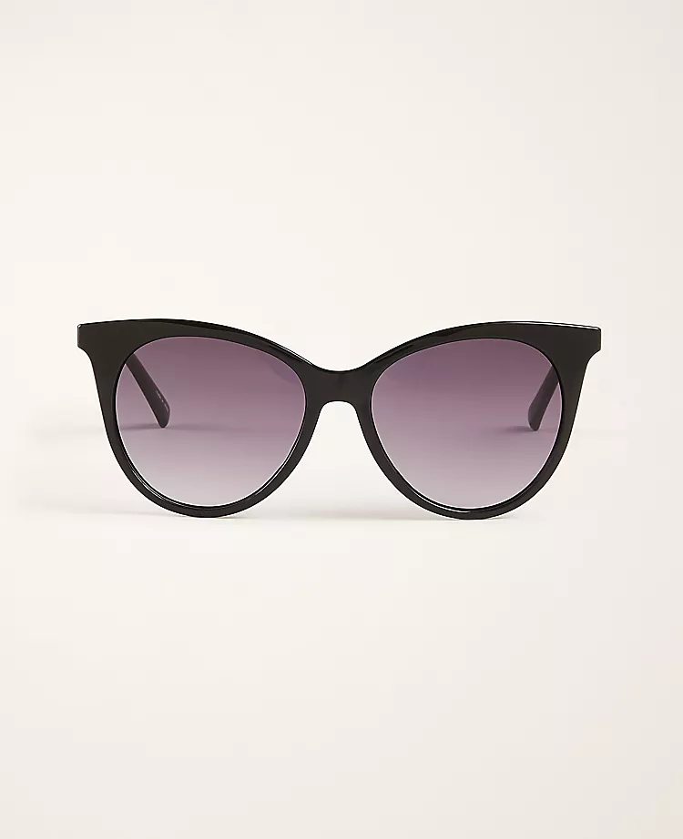 Cateye Sunglasses Black 4 Cateye Sunglasses Black - Image 2
