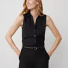 Sleeveless Essential Shirt -Anntaylor Shop 529953 2222