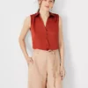 Petite Sleeveless Essential Shirt