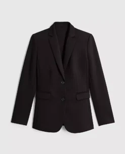 The Two Button Blazer In Double Knit Black 9 The Two Button Blazer In Double Knit Black -Anntaylor Shop 572756 2222 MKTGS1
