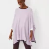 Tipped Poncho -Anntaylor Shop 579382 3209