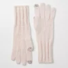 Ribbed Cashmere Gloves