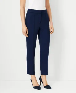 The Eva Ankle Pant In Double Knit -Anntaylor Shop 590354 8818 ALT2