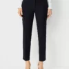 The Petite Eva Ankle Pant - Curvy Fit Atlantic Navy -Anntaylor Shop 596472 2158