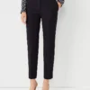The Petite High Rise Eva Ankle Pant Atlantic Navy -Anntaylor Shop 596475 2158
