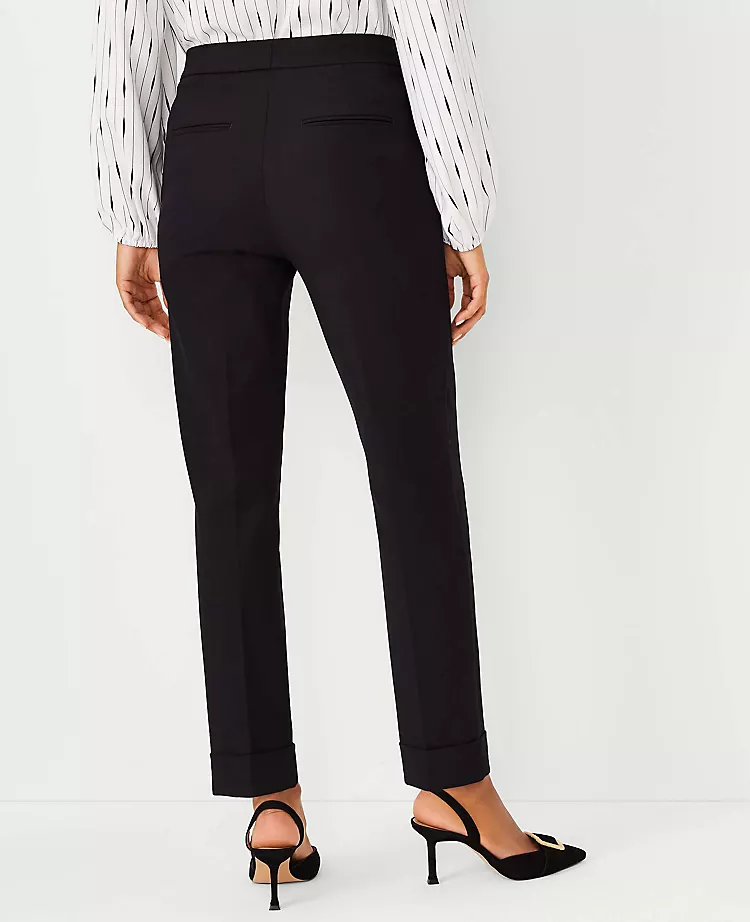 The Petite High Rise Eva Ankle Pant Atlantic Navy 4 The Petite High Rise Eva Ankle Pant Atlantic Navy - Image 2
