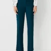The Petite Sophia Pant - Curvy Fit Ominous Teal -Anntaylor Shop 596588 1044