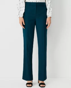 The Petite Sophia Pant - Curvy Fit Ominous Teal