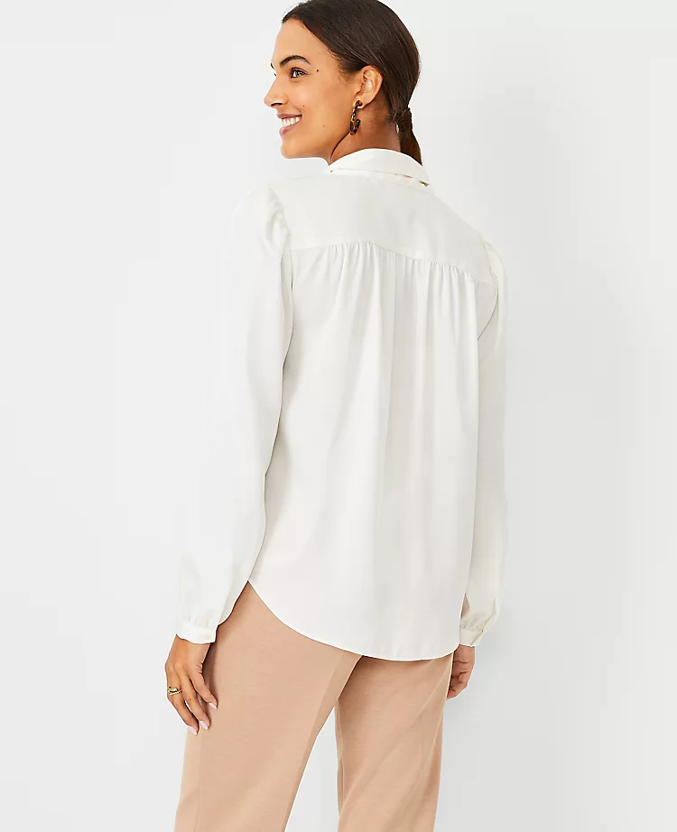 Tie Neck Top 4 Tie Neck Top - Image 2