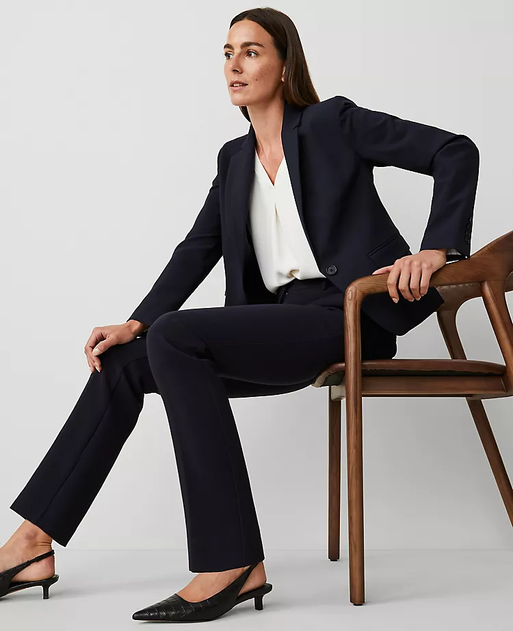 The Petite Sophia Pant Atlantic Navy 3 The Petite Sophia Pant Atlantic Navy