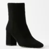 North Suede Booties Black -Anntaylor Shop 598126 2222