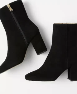 North Suede Booties Black 6 North Suede Booties Black -Anntaylor Shop 598126 2222 ALT1