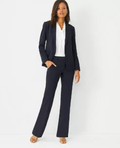 The Trouser Pant In Seasonless Stretch - Classic Fit -Anntaylor Shop 598819 3433 ALT2