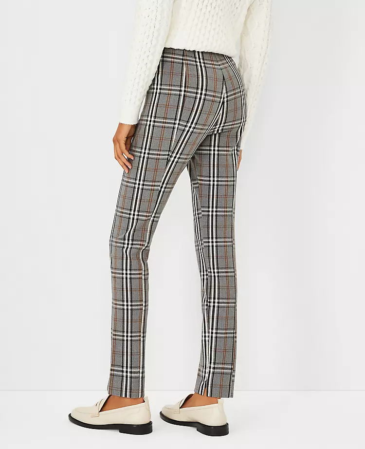 The High Waist Audrey Pant In Plaid 4 The High Waist Audrey Pant In Plaid - Image 2