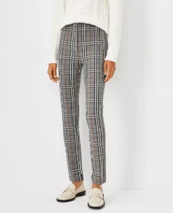 The High Waist Audrey Pant In Plaid 8 The High Waist Audrey Pant In Plaid -Anntaylor Shop 598993 5389 ALT2