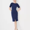 The Seamed Sheath Dress In Double Knit 1 The Seamed Sheath Dress In Double Knit -Anntaylor Shop 602113 8818