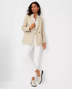 The Tweed Double Breasted Blazer -Anntaylor Shop 602365 0350 ALT2