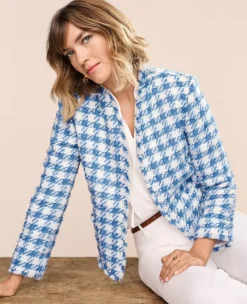 The Cutaway Jacket In Tweed -Anntaylor Shop 602409 2709 MKTG1