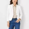 The Newbury Blazer In Knit Twill -Anntaylor Shop 602431 9192