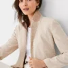 The Hutton Blazer In Houndstooth -Anntaylor Shop 602442 0144