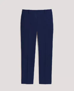 The Side Zip Ankle Pant In Bi-Stretch Pure Sapphire -Anntaylor Shop 602886 8818 MKTGS1