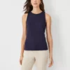 Textured Halter Shell 1 Textured Halter Shell -Anntaylor Shop 603260 1362