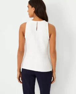 Textured Halter Shell -Anntaylor Shop 603260 1362 ALT1
