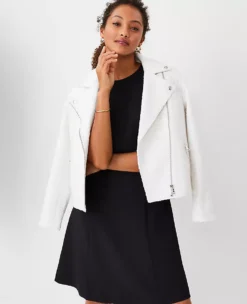 The Flare Dress In Fluid Crepe -Anntaylor Shop 603688 2222 ALT2