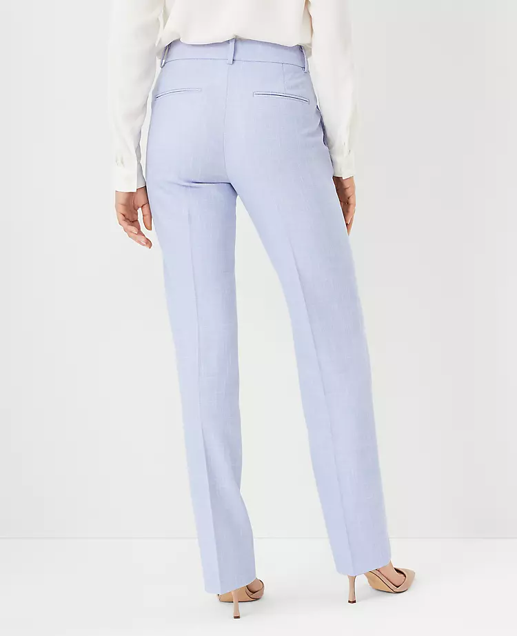The Sophia Straight Pant In Cross Weave 4 The Sophia Straight Pant In Cross Weave - Image 2