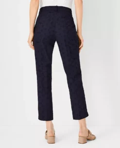 The Cotton Crop Pant In Eyelet -Anntaylor Shop 603727 1362 ALT1
