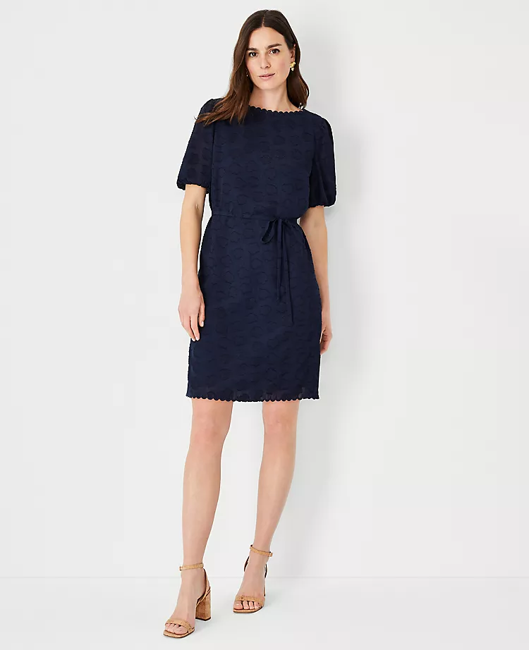 Floral Clip Shift Dress 3 Floral Clip Shift Dress