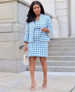 Tweed Square Neck Shift Dress -Anntaylor Shop 603906 2709 MKTG1