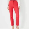 The Eva Ankle Pant In Stretch Cotton -Anntaylor Shop 603951 6061
