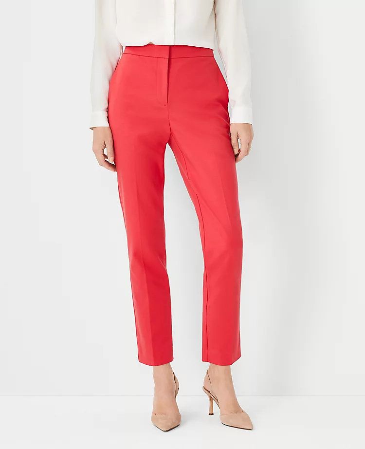 The Eva Ankle Pant In Stretch Cotton 3 The Eva Ankle Pant In Stretch Cotton