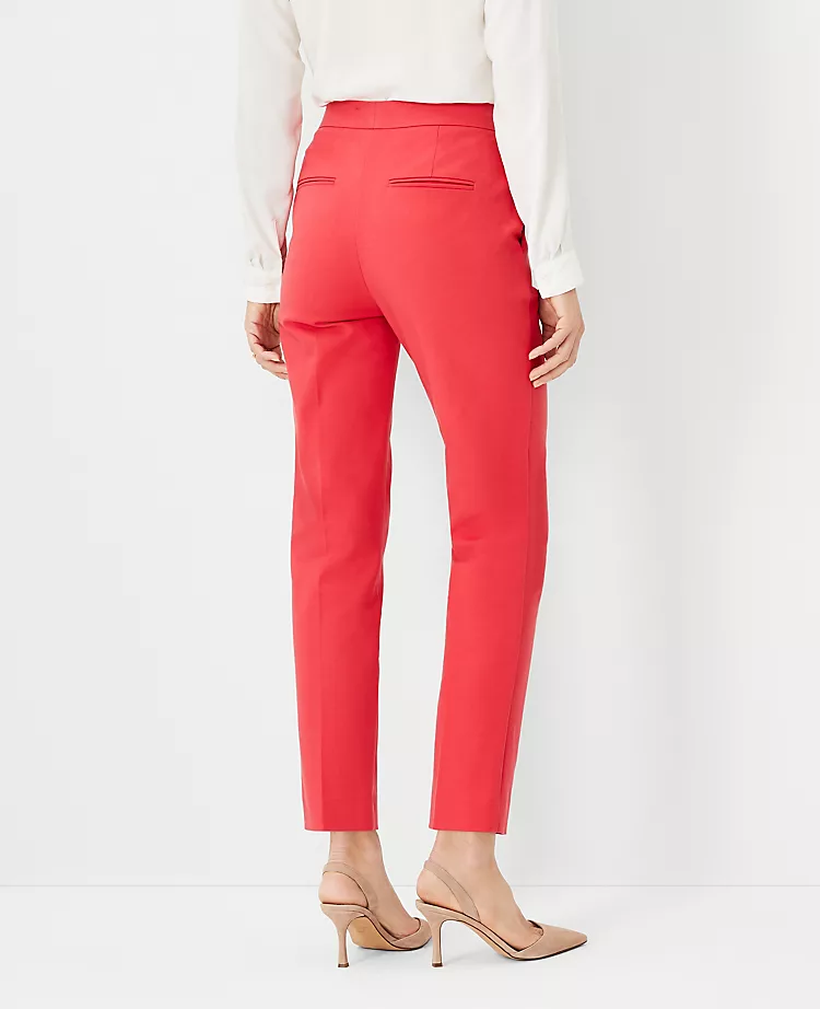 The Eva Ankle Pant In Stretch Cotton 4 The Eva Ankle Pant In Stretch Cotton - Image 2