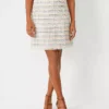 Shimmer Fringe Tweed Skirt 1 Shimmer Fringe Tweed Skirt -Anntaylor Shop 604039 9998
