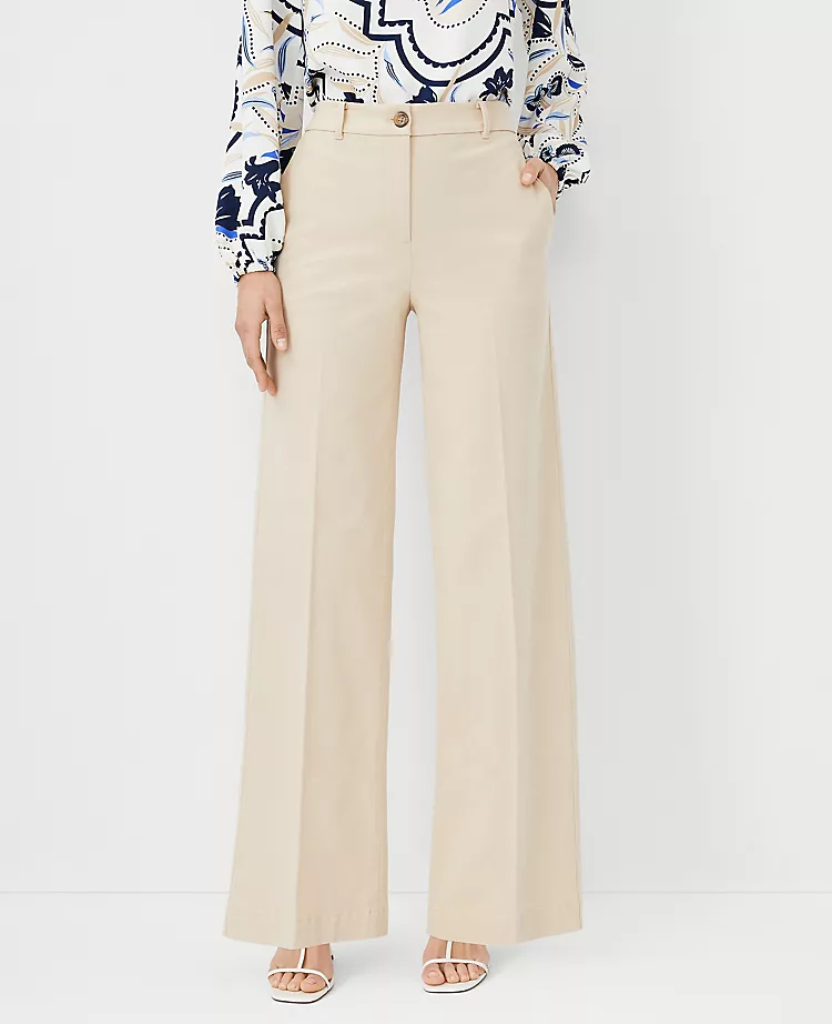 The Wide Leg Pant In Cotton 3 The Wide Leg Pant In Cotton