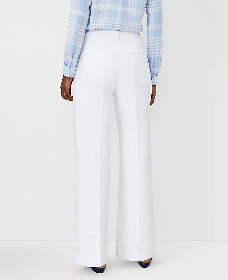 The Wide Leg Pant In Cotton 4 The Wide Leg Pant In Cotton - Image 2