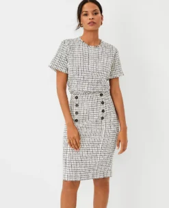 Fringe Tweed Top -Anntaylor Shop 606793 3958 ALT2